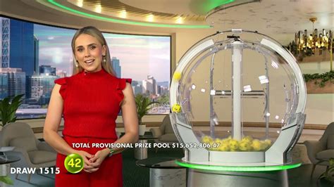 Oz Lotto Results for Draw 1,515 .